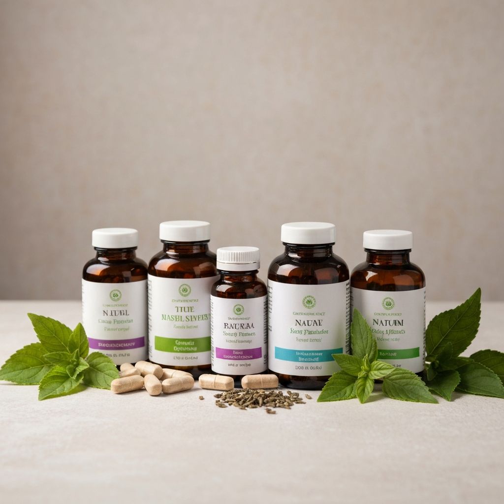 Natural supplements and healthy ingredients